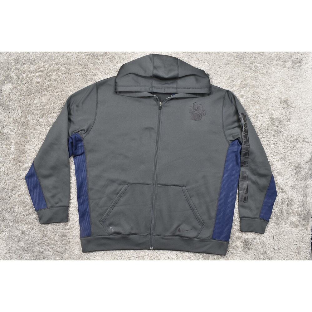 Nike Men's Gray Basic Jacket 2xl Polyester Therma… - image 2